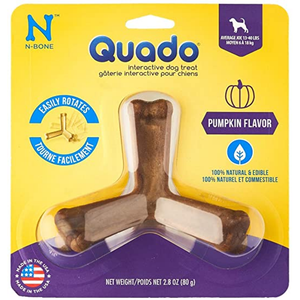 Nbone Dog Quado Usa Pumpkin  Medium - Pet Totality