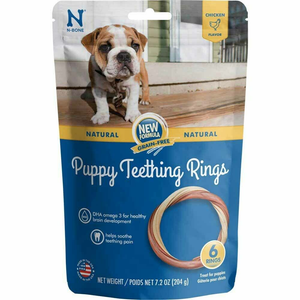 Nbone Dog Teeth Ring Grain-Free Chicken 6Pk - Pet Totality