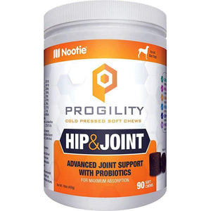 Nootie Dog Progility Max Hip & Joint Turmeric 90 Count - Pet Totality
