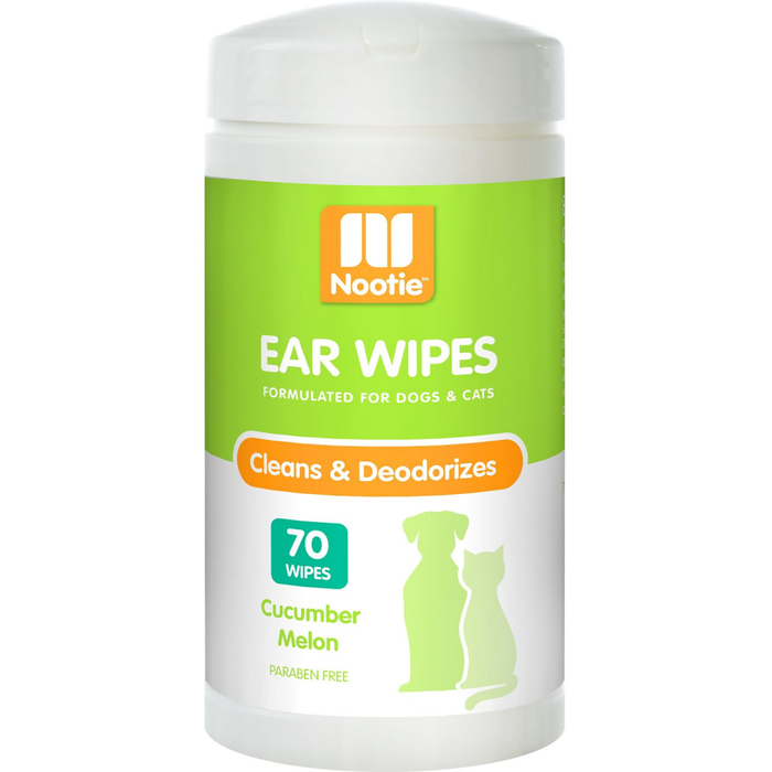 Nootie Ear Wipes Cucumber Melon 70 Count