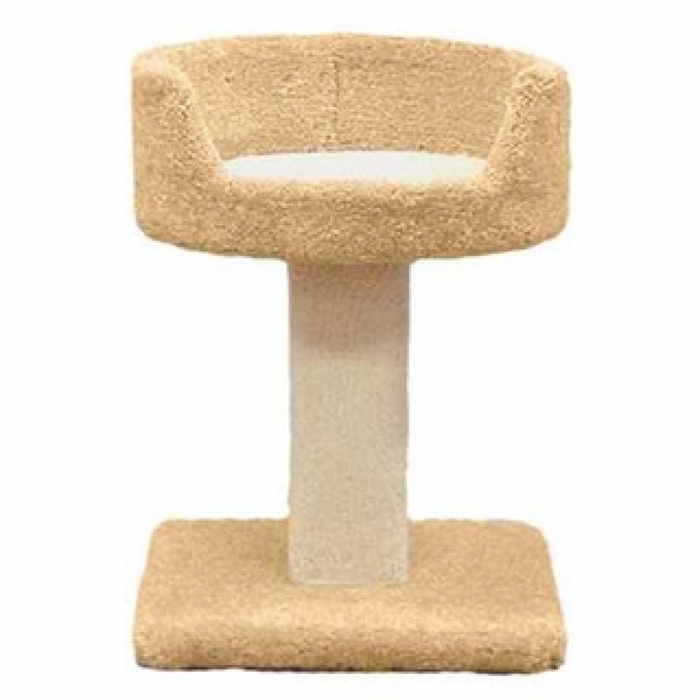 North American Pet Cat Pedestal With Bed 23In