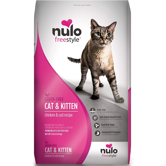 Nulo Cat & Kitten Grain Free Chicken 12Lb