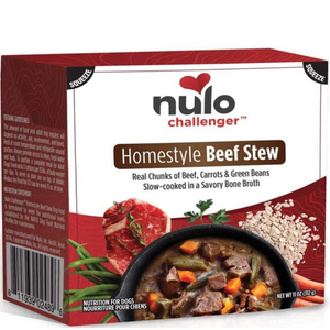 Nulo Challenger Homestyle Beef Stew Wet Dog Food 11Oz Carton - Pet Totality