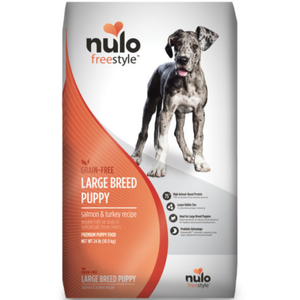 Nulo Freestyle Grain-Free Salmon And Turkey Large Breed Dry Puppy Food 24Lb - Pet Totality