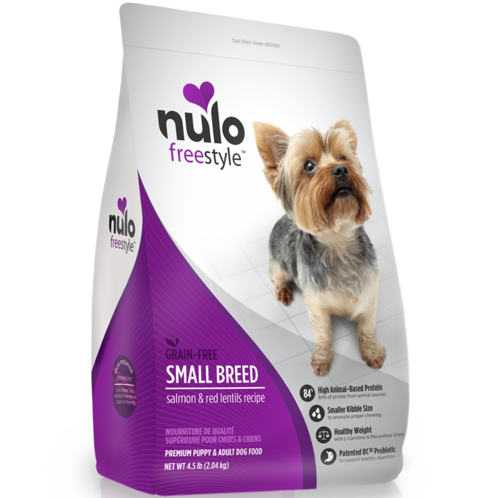 Nulo Freestyle Grain Free Small Breed Salmon & Red Lentils Recipe 4.5Lb