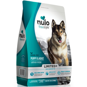 Nulo Freestyle Limited+ Grain Free Salmon Dry Dog Food 5Lb - Pet Totality
