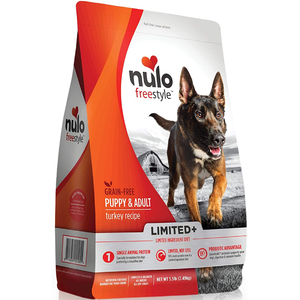 Nulo Freestyle Limited+ Grain Free Turkey Dry Dog Food 5Lb - Pet Totality