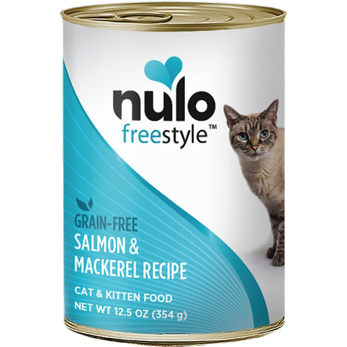 Nulo Freestyle Salmon & Mackerel Canned Cat Food 12Ea/12.5Oz