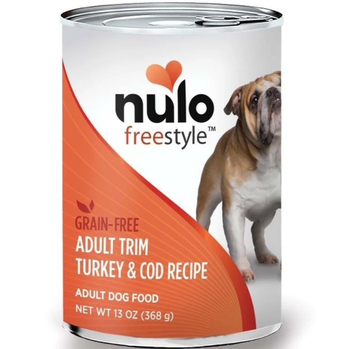 Nulo Freestyle Trim Grain Free Turkey Cod Dog Food 12Ea/13Oz