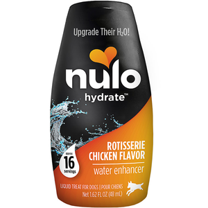 Nulo Hydrate Water Enhancers For Dogs Rotisserie Chicken 1.62Oz - Pet Totality