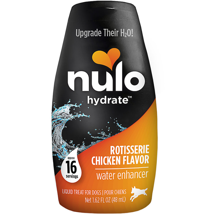 Nulo Hydrate Water Enhancers For Dogs Rotisserie Chicken 1.62Oz