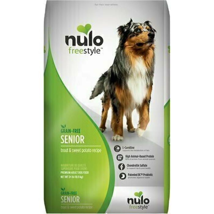 Nulo Senior Dog Grain Free Trout 24Lb