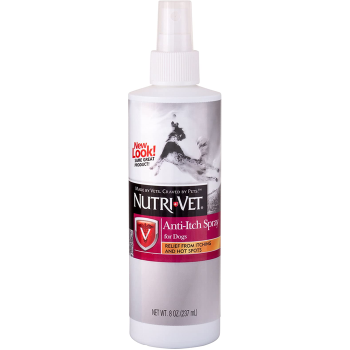 Nutri-Vet Optimal Pet Anti-Itch Spray For Dogs 8Oz