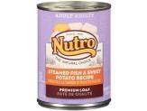 Nutro Steamed Fish & Sweet Potato Recipe Caned Dog Food 12Ea/12.5Oz - Pet Totality