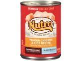 Nutro Tender Chicken & Rice Recipe Can Large Breed Senior Dog Food 12Ea/12.5Oz