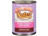 Nutro Tender Turkey & Rice Recipe Can Senior Dog Food 12Ea/12.5Oz - Pet Totality