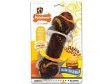 Nylabone Flavor Frenzy Dac Bacon Cheeseburger Flavor Wolf - Pet Totality