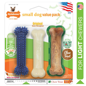 Nylabone Flexi Chew Variety Pack Regular - Pet Totality