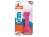 Nylabone Puppy Chew Teething Soft Bone Chicken Petite Pink - Pet Totality