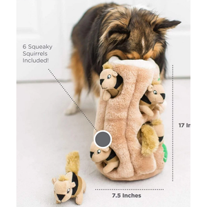 Outward Hound Outward Hound Hide A Squirrel Dog Toy Plush Dog Squeaky Toy Puzzle, 7 Piece, Ginormous - Pet Totality