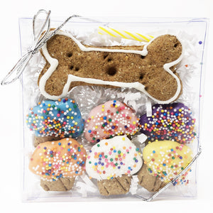 Pet Life 7 Piece Mini Muffin and Bone Whole Wheat Oat and Yogurt Dog Biscuit Set - Pet Totality