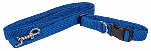 Pet Life  'Aero Mesh' 2-In-1 Dual Sided Comfortable And Breathable Adjustable Mesh Dog Leash-Collar - Pet Totality