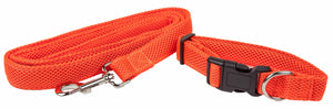 Pet Life  'Aero Mesh' 2-In-1 Dual Sided Comfortable And Breathable Adjustable Mesh Dog Leash-Collar - Pet Totality