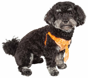 Pet Life  'Bonatied' Mesh Reversible And Breathable Adjustable Dog Harness W/ Designer Neck Tie - Pet Totality