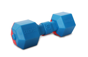 Pet Life Dumbbell Durable Water Floating Chew And Fetch Dog Toy - Pet Totality
