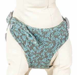 Pet Life  'Fidomite' Mesh Reversible And Breathable Adjustable Dog Harness W/ Designer Bowtie - Pet Totality