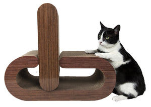 Pet Life Furrlax Ultra-Premium 2-In-1 Pill Shaped Modular Designer Cat Scratcher - Pet Totality