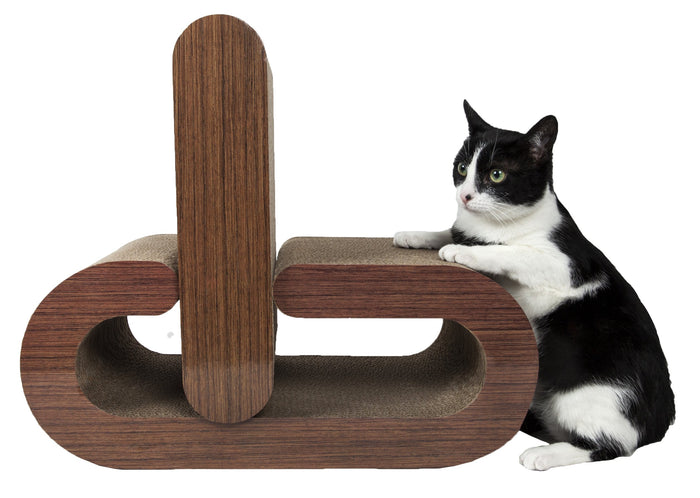 Pet Life Furrlax Ultra-Premium 2-In-1 Pill Shaped Modular Designer Cat Scratcher