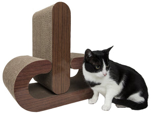 Pet Life Furrlax Ultra-Premium 2-In-1 Pill Shaped Modular Designer Cat Scratcher - Pet Totality