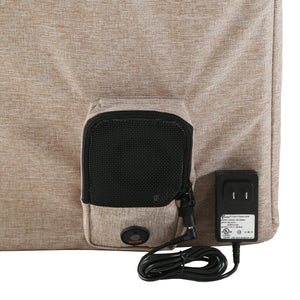 Pet Life "Hush Puppy" Electronic Heating and Cooling Smart Collapsible Pet House - Pet Totality