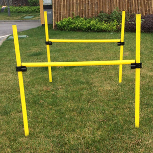 Pet Life Jumping Hurdle Collapsible Agility Dog Trainer Kit - Pet Totality