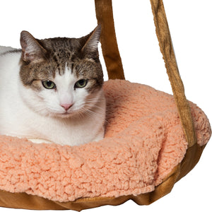 Pet Life Kittyhaus Dual-Lounger Kitty Cat Pillow Hammock Lounge - Pet Totality