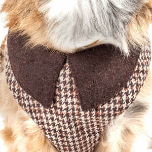Pet Life  Luxe 'Houndsome' 2-In-1 Mesh Reversible Plaided Collared Adjustable Dog Harness-Leash - Pet Totality