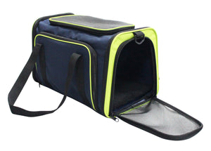 Pet Life Roomeo Folding Collapsible Airline Approved Pet Dog Carrier Crate - Pet Totality