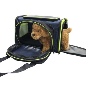 Pet Life Roomeo Folding Collapsible Airline Approved Pet Dog Carrier Crate - Pet Totality