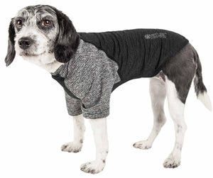 Pet Life ® Active 'Hybreed' 4-Way Stretch Two-Toned Performance Dog T-Shirt - Pet Totality