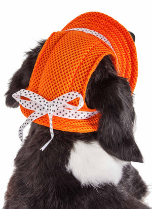 Pet Life ® 'Sea Spot Sun' Uv Protectant Adjustable Fashion Mesh Brimmed Dog Hat Cap - Pet Totality