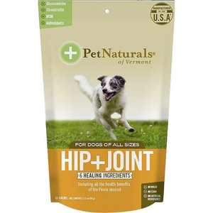 Pet Naturals Of Vermont Dog  Chewable  Hip And Joint 60Ct - Pet Totality
