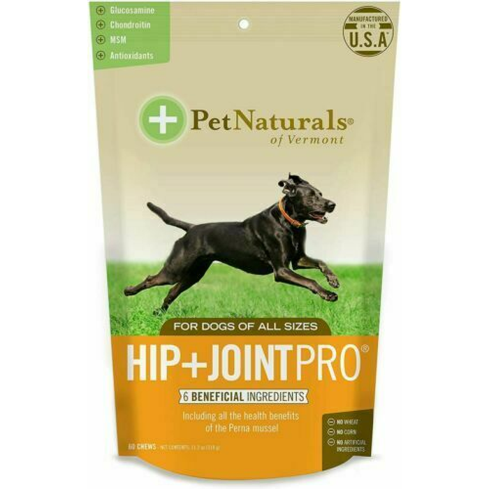 Pet Naturals Of Vermont Dog  Max Chewable Hip And Joint  60Ct