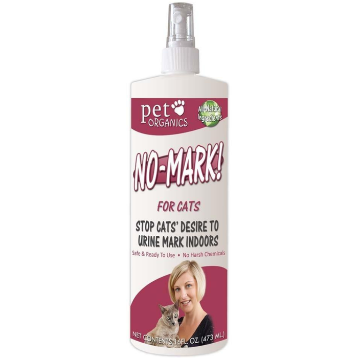 Pet Organics No-Mark Spray For Cats 16Oz