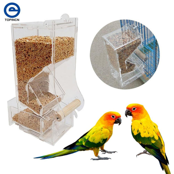Pet Totality Automated Bird Cage Feeder 7.68X2.56X3.4in