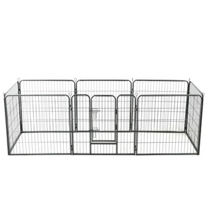 Pet Totality Dog Playpen Steel Exercise Folding Cage, 8 & 12 Panels - Pet Totality