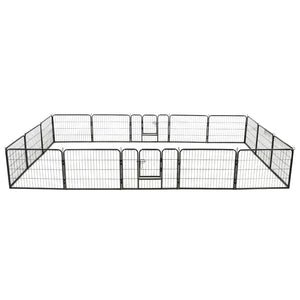 Pet Totality Dog Playpen Steel Exercise Folding Cage, 8 & 12 Panels - Pet Totality