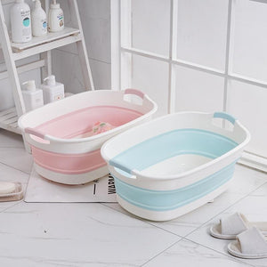 Pet Totality Multipurpose Collapsible Silicone Storage Basket & Bathtub 60X40X22 - Pet Totality