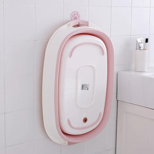 Pet Totality Multipurpose Collapsible Silicone Storage Basket & Bathtub 60X40X22 - Pet Totality