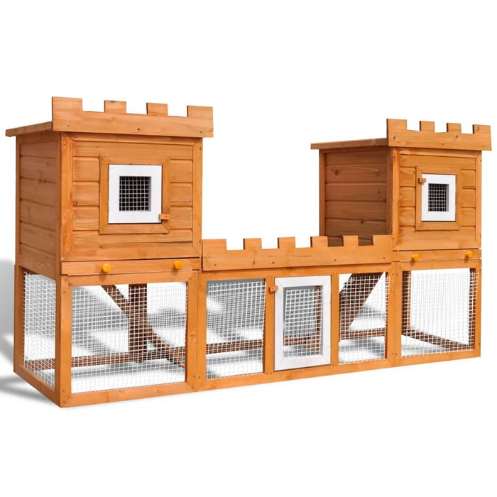 Pet Totality Outdoor Large Rabbit Hutch House